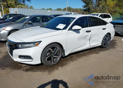 2020 Honda Accord Sport z USA, uszkodzony, nr VIN 1HGCV1F35LA018578